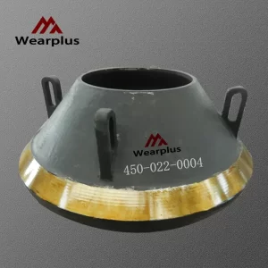 Cedarapids RC45 Bowl Liner and Mantle Cone Crusher 450-022-0004