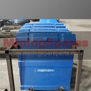 KB63-89S Top Concave Upper Shell For Gyratory Crusher 2080643981