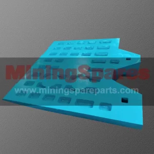 CJ815 Swing Jaw Plate 400.0472 and Fix Jaw plate 400.0473