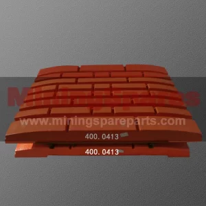 JM1208/CJ412 Stationary Jaw Plate HD 400.0413 and movable Jaw plate 400.0412