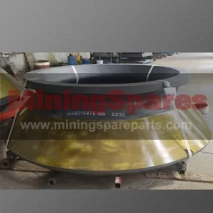 BOWL LINER 1048315475-MS for MP1250 Cone Crusher 5115kg