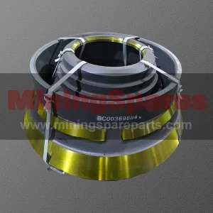 Concave and Mantle Set - CH865 Cone Crusher Replacement Wear Parts