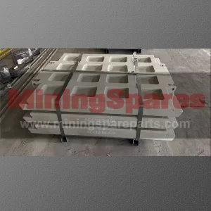 RC423 Staionary Jaw Tooth & RC424 Swin Jaw Tooth Suit Nakayama AC4220B Jaw Crusher