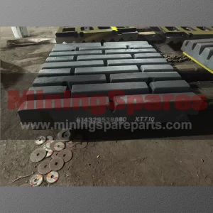 Fixed Jaw Quarry Tooth 2P and Swin Jaw Quarry Tooth 2P Suit Nordberg C110 Jaw Crusher