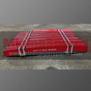 UNIVERSAL 30x42 Swing Jaw Plate B524-14 & Fixed Jaw Plate B524-13