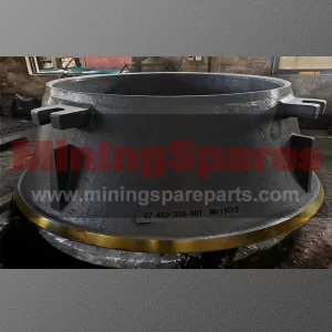 Blow Liner 07453356001 & Mantle 07349708001 for Allis-Chalmers Hydrocone 84