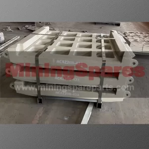 RC423 Staionary Jaw Tooth & RC424 Swin Jaw Tooth Suit Nakayama AC4220B Jaw Crusher