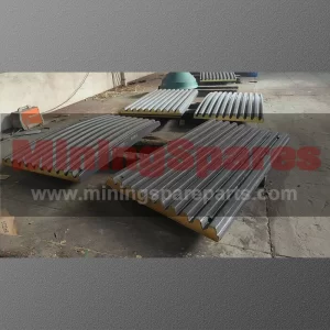 Fixed Jaw Plate Curved 81-01-22322C and Swin Jaw Plate 81-01- 22321 Suit Tesab 10580/ 800 Crusher