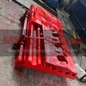 Jaw and side plates suit Minyu MS4840 Jaw Crusher