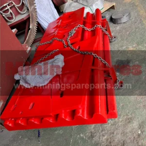 Jaw and side plates suit Minyu MS4840 Jaw Crusher