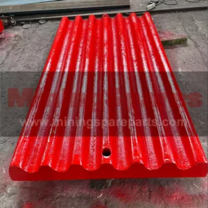 Jaw and side plates suit Minyu MS4840 Jaw Crusher