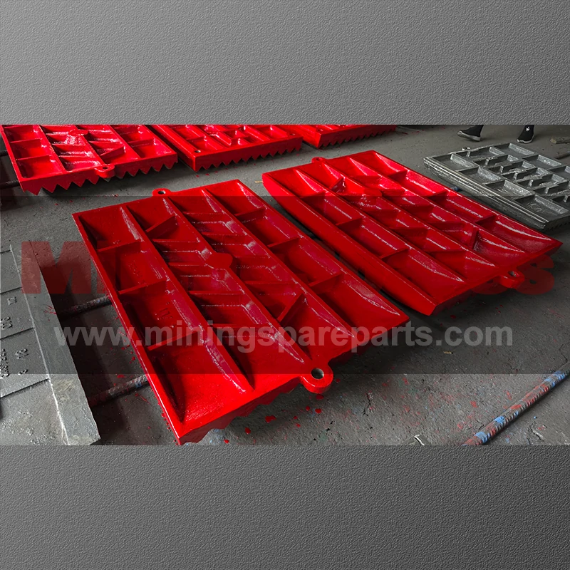 Fixed Jaw Plate and Swing Jaw Plate suit СМ-16Д Jaw Crusher