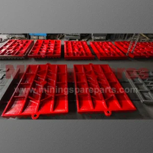 Fixed Jaw Plate and Swing Jaw Plate suit СМ-16Д Jaw Crusher