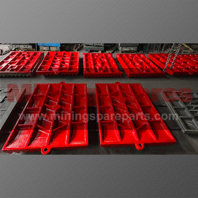 Fixed Jaw Plate and Swing Jaw Plate suit СМ-16Д Jaw Crusher