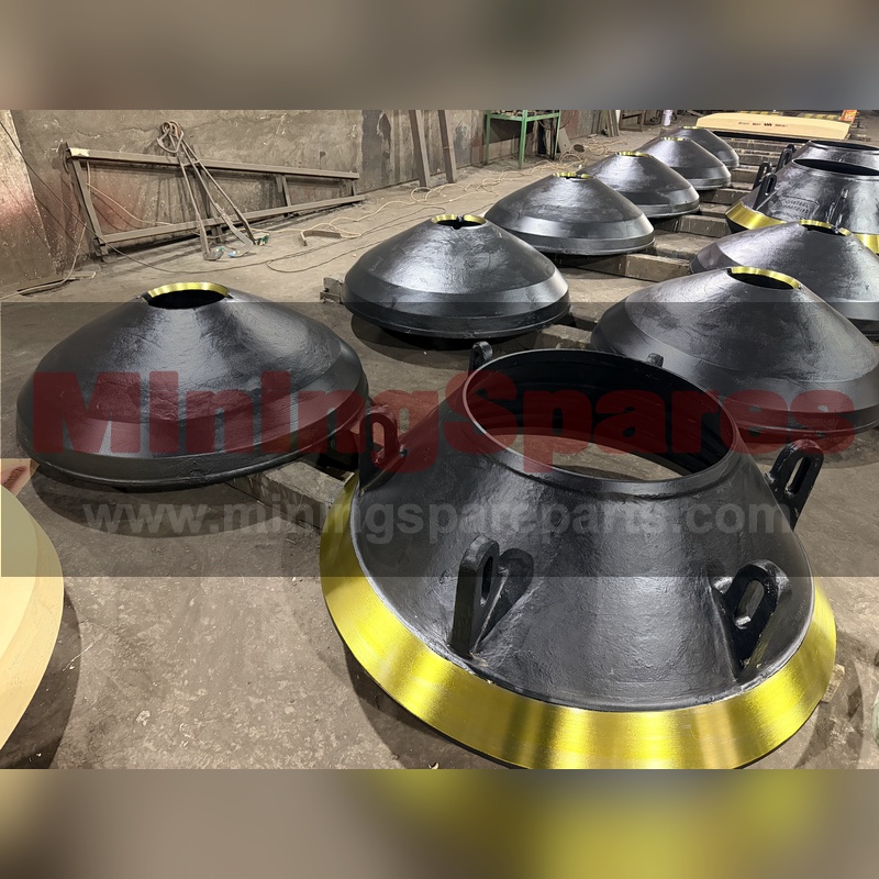 Rollercone RC54 concave stock in workshop