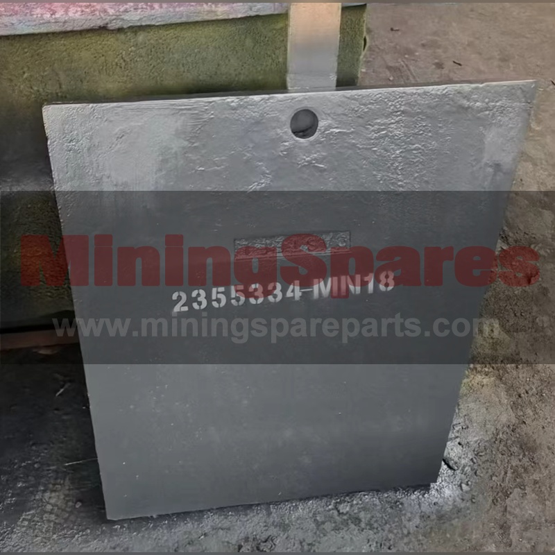 MC110R EVO MC110Z EVO jaw crusher wear parts fixed jaw 2419253 moving jaw 2419251 cheek plate
