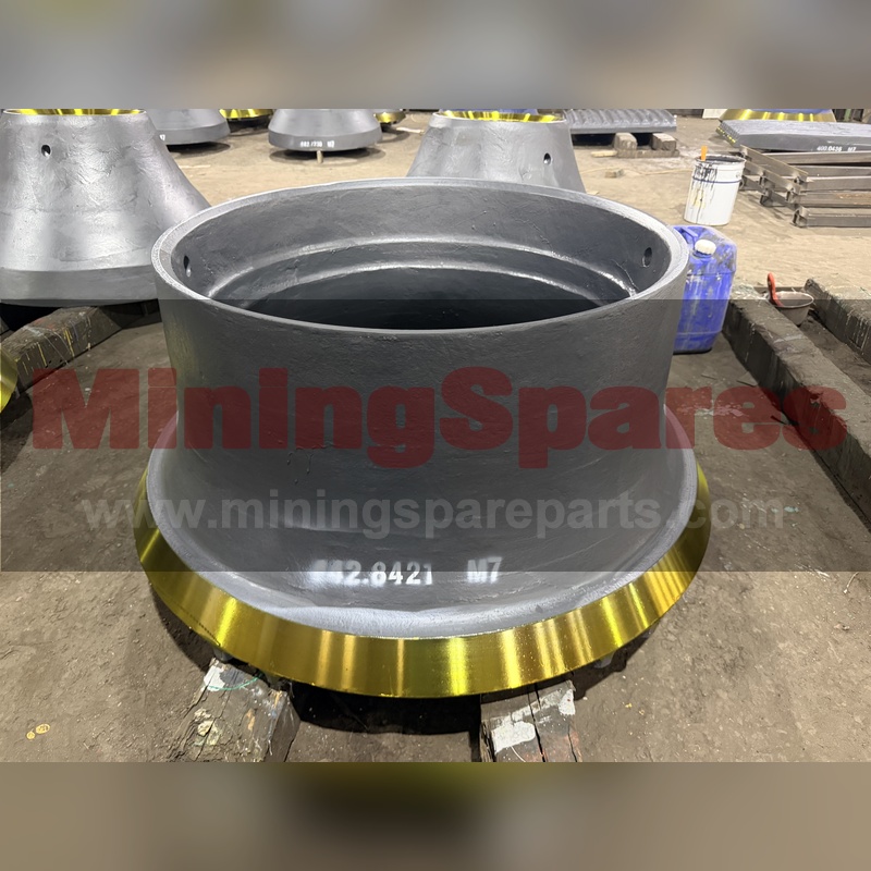 CH440 H4800 cone crusher wear parts concave 442.8421 and mantle B 442.7230 Mn18Cr2
