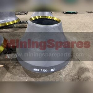 CH440 H4800 cone crusher wear parts concave 442.8421 and mantle B 442.7230 Mn18Cr2