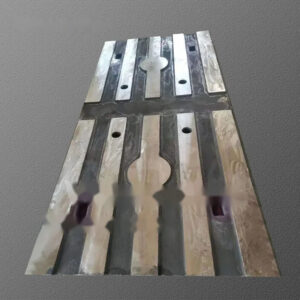 Telsmith 4448 Iron Fixd jaw plate 273-918